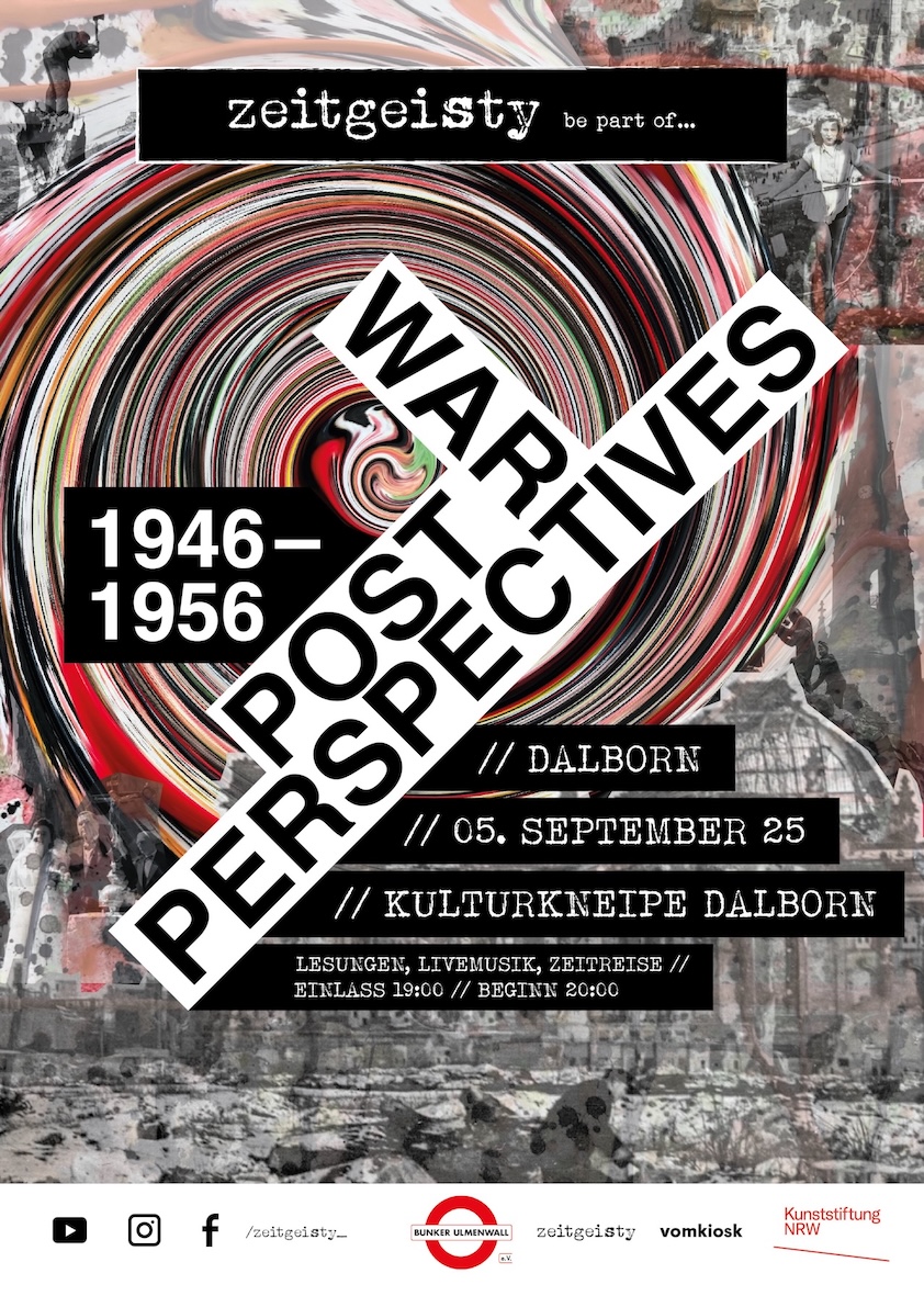 zeitgeisty. be part of ... post war perspectives 1946-1956